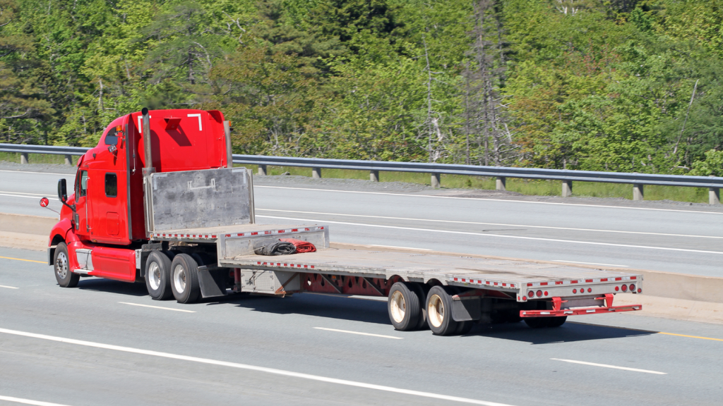 Flatbed trailer hauling ͏is the most efficient ͏solution when you need...